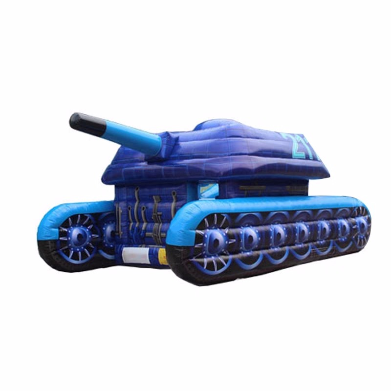 桂林蓝色充气坦克